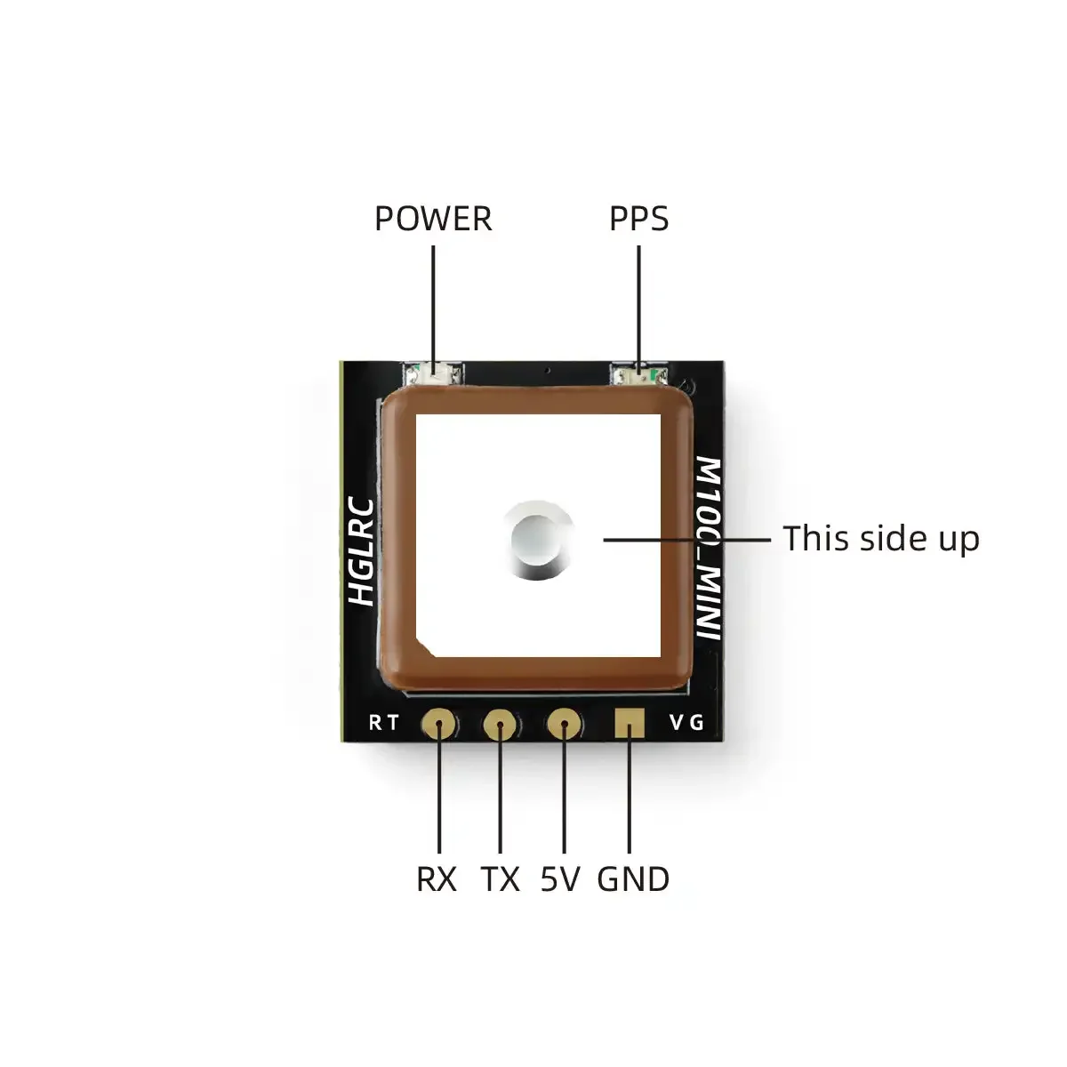 HGLRC M100 Mini GPS Module M10 - Drone Kit Racing recension och pris